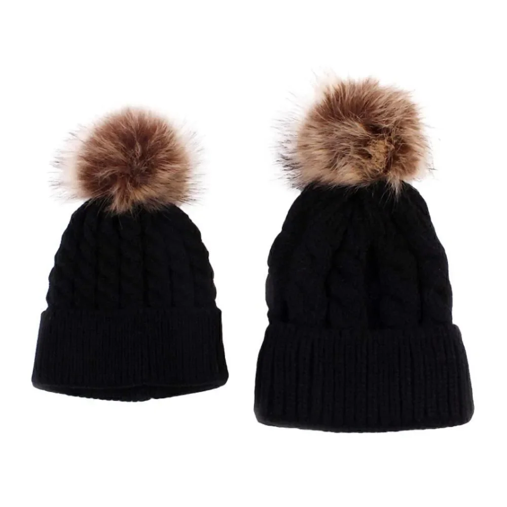 🎀Mom-Baby Beanies Set🎀NEW